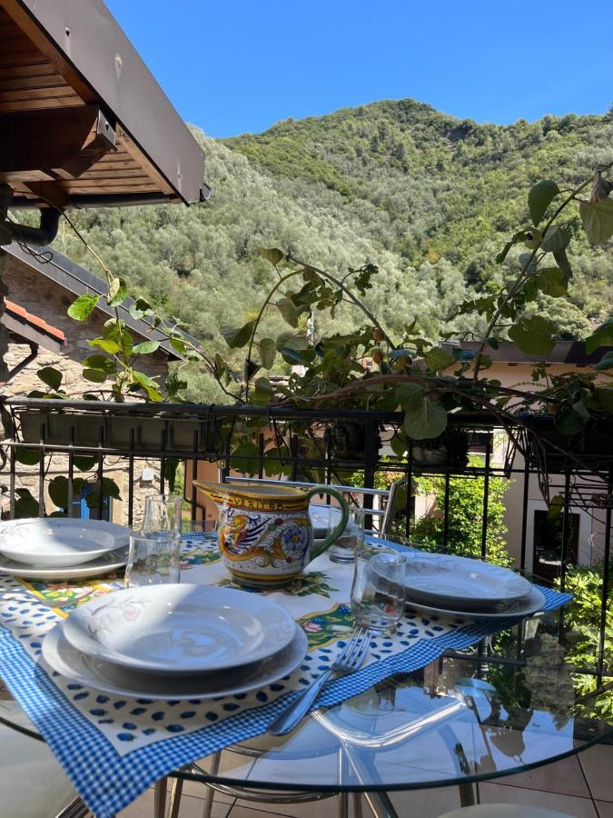 Casa Victoria - Full Equipped Stone House Villa Rocchetta Nervina Luaran gambar